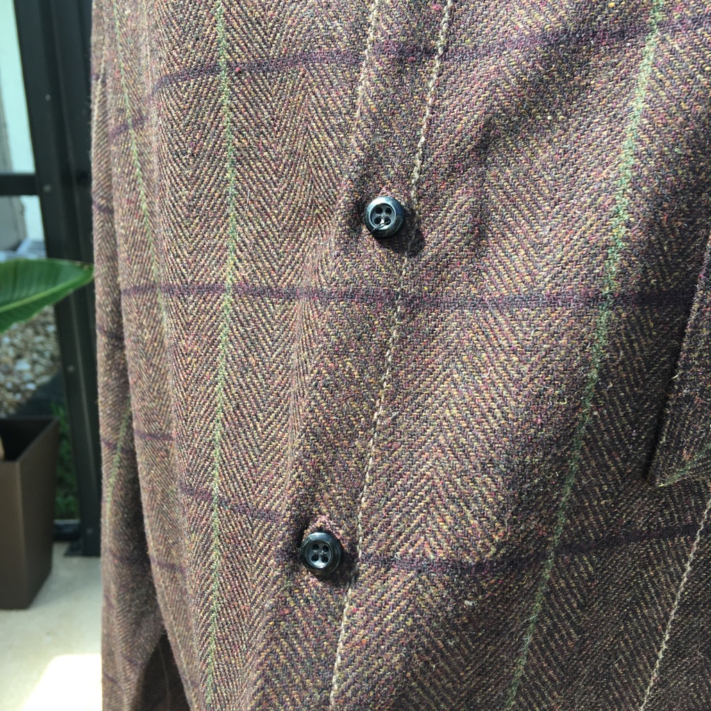 Realtakai Xl Brown/Tan Nwt Plaid Men's Heavyweight Jacket/Shirt — image 5 of 8